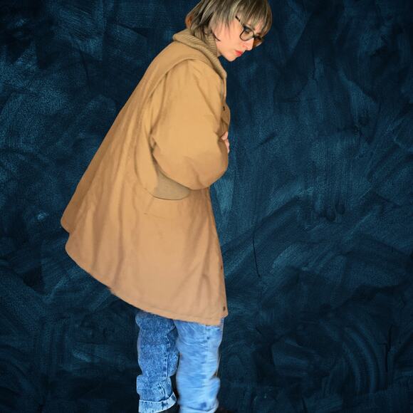 Vintage YR Women's Winter Coat - Grunge Oversize - Size XL/22.5 - Good Condition - Picture 4 of 10